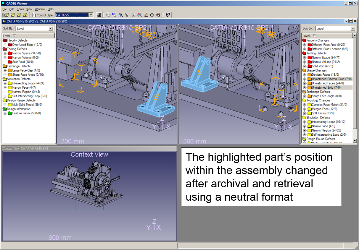 CADIQ - Derivative Archival Difference