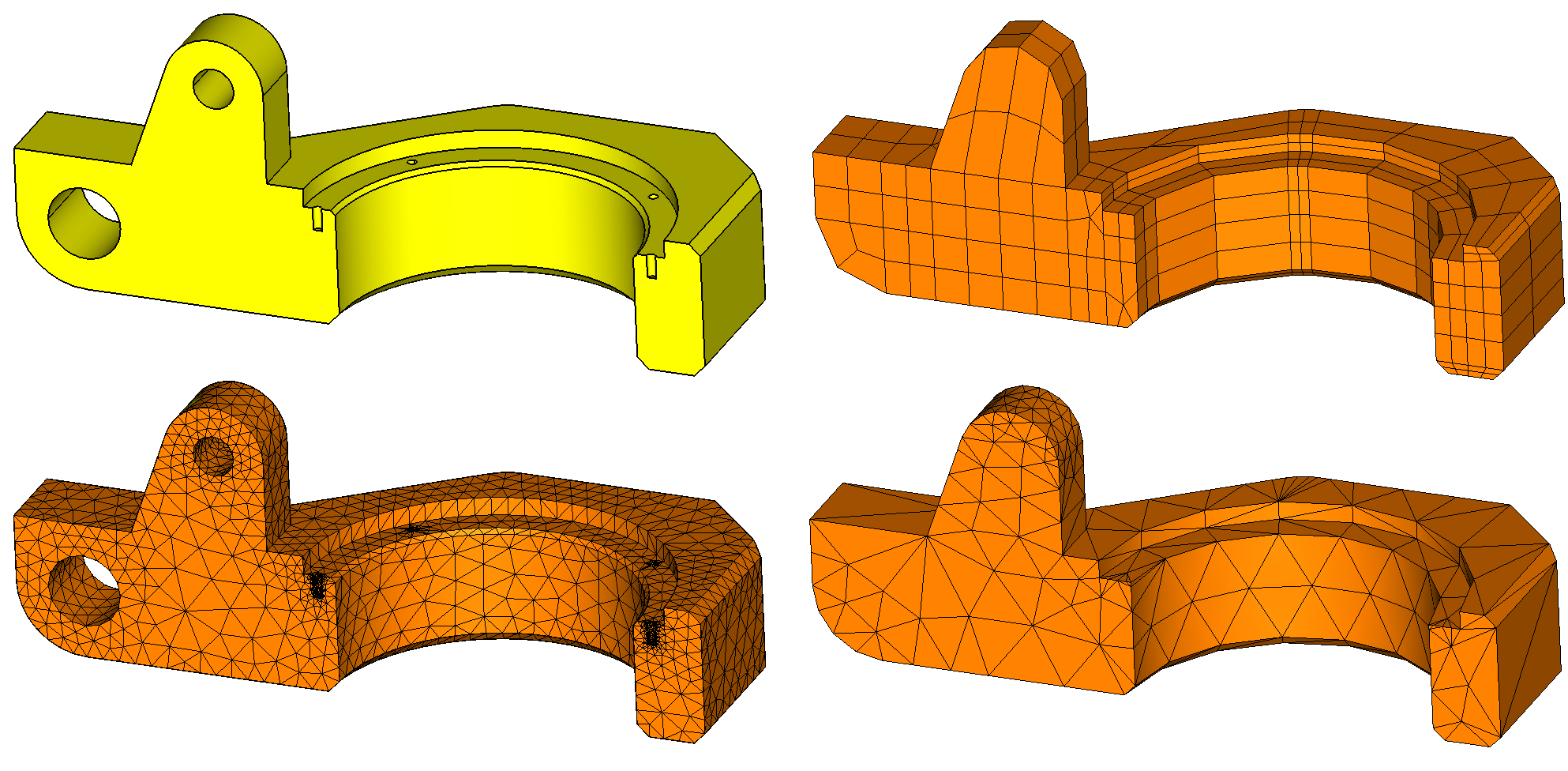 cad to cae meshing