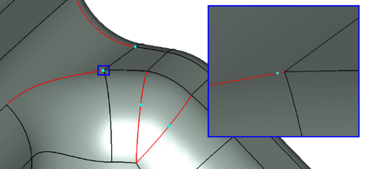 Issues such as short edges in CAD can cause problems in meshing