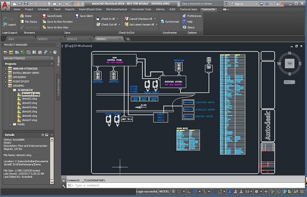 Teamcenter Integration Autodesk AutoCAD Electrical TCAAE