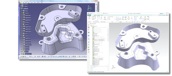 Proficiency feature based CAD conversion